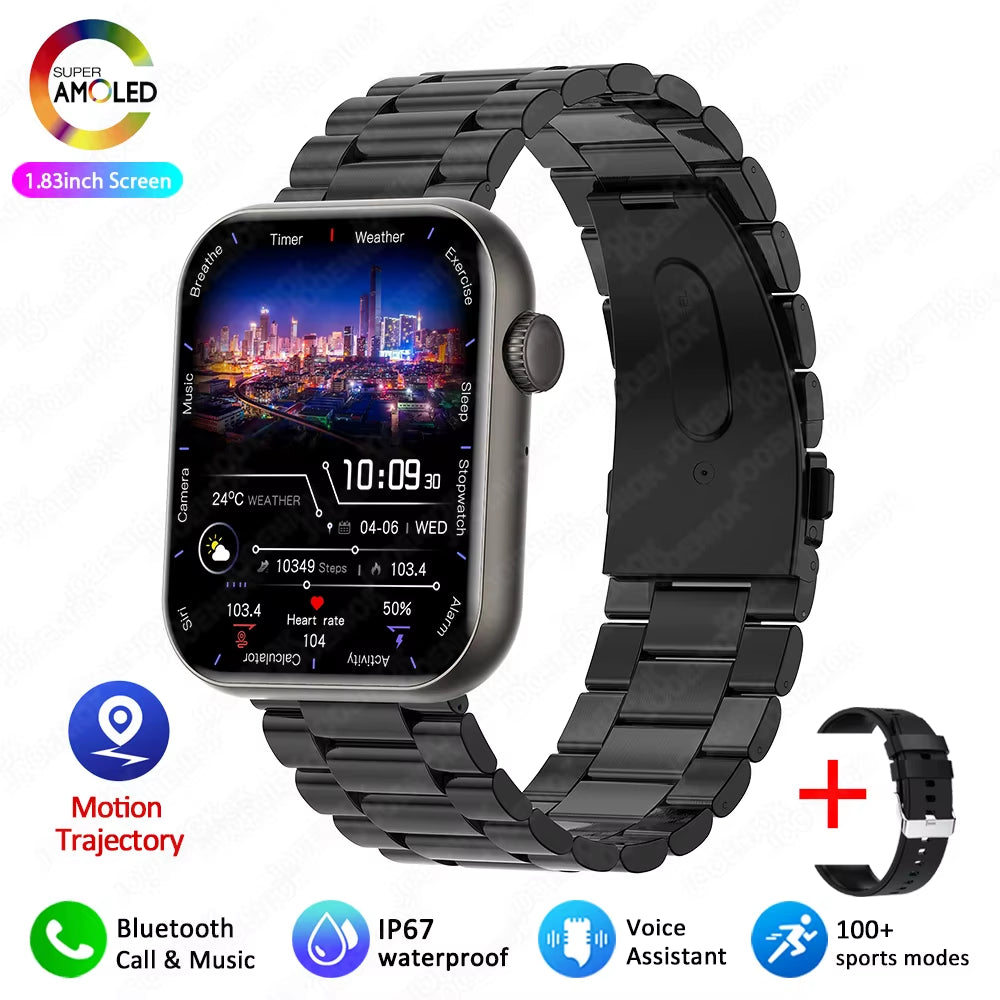 New Smart Watch for Women Full Touch Screen Bluetooth Call Waterproof Watches Sport Fitness Tracker Smartwatch Lady Reloj Mujer