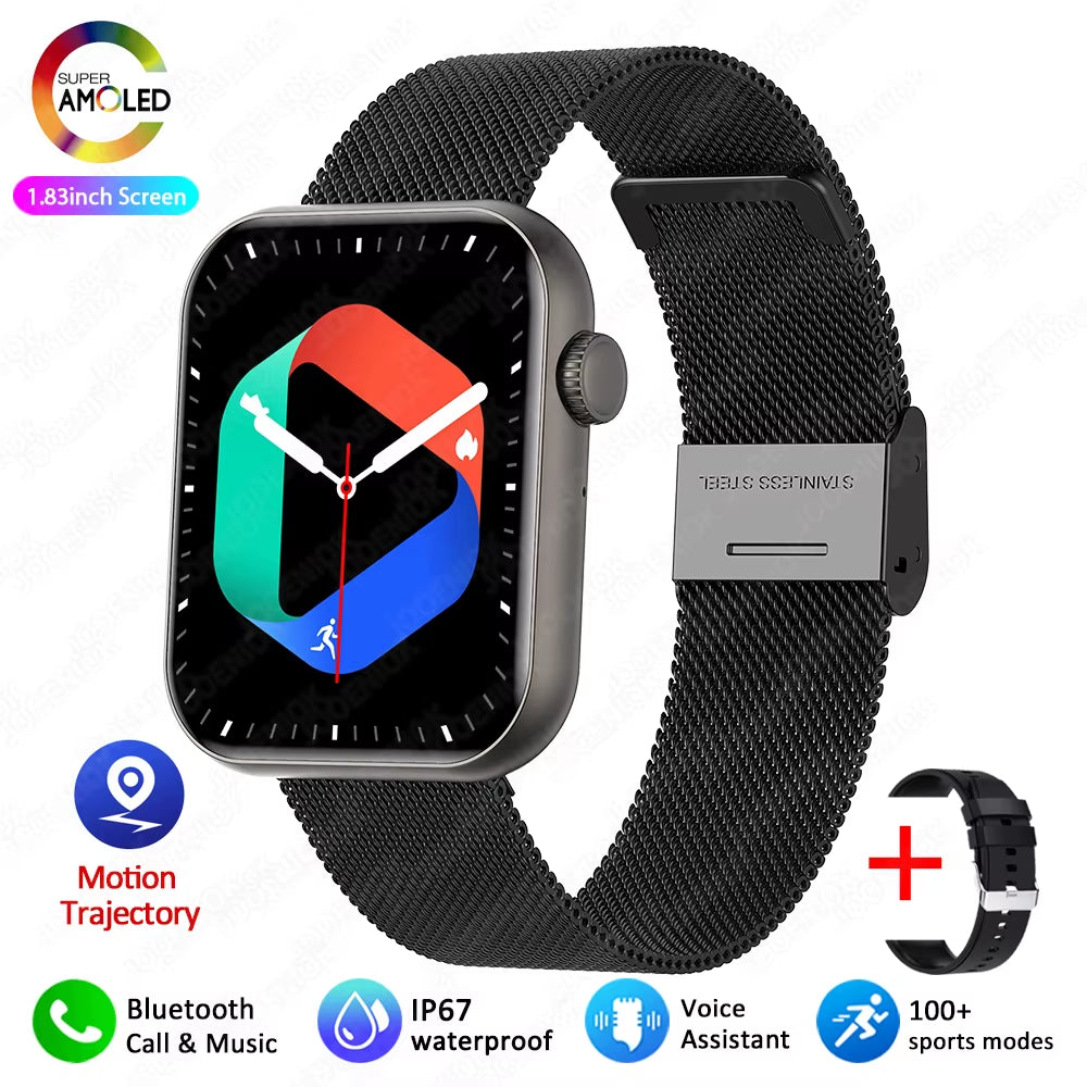 New Smart Watch for Women Full Touch Screen Bluetooth Call Waterproof Watches Sport Fitness Tracker Smartwatch Lady Reloj Mujer