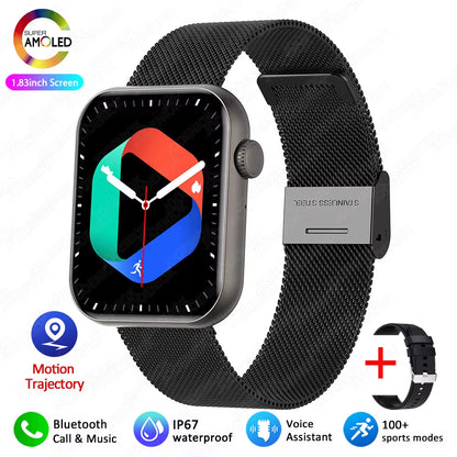 New Smart Watch for Women Full Touch Screen Bluetooth Call Waterproof Watches Sport Fitness Tracker Smartwatch Lady Reloj Mujer