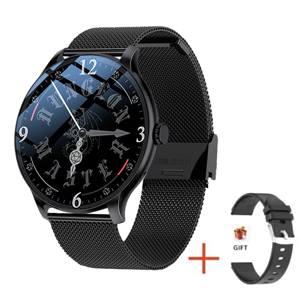 LXASFIT 2025 New Smart Watch Heart Rate Sleep Health Monitor Bluetooth Talk Ladies Sport Smart Watch for Android IOS