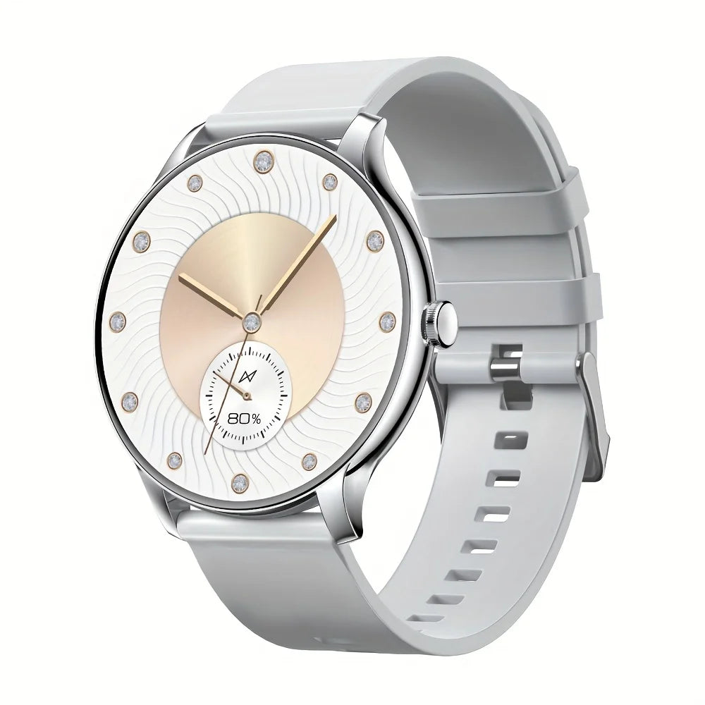 LXASFIT 2025 New Smart Watch Heart Rate Sleep Health Monitor Bluetooth Talk Ladies Sport Smart Watch for Android IOS