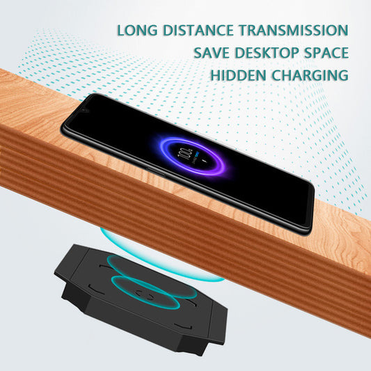 Long-Distance Desktop Hidden Wireless Charging and Fast Charging