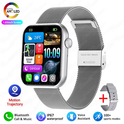 New Smart Watch for Women Full Touch Screen Bluetooth Call Waterproof Watches Sport Fitness Tracker Smartwatch Lady Reloj Mujer
